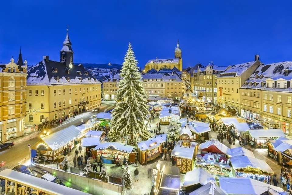 Jednodenní výlet do Saska na tradiční vánoční trhy Annaberg-Buchholz a Schwarzenberg