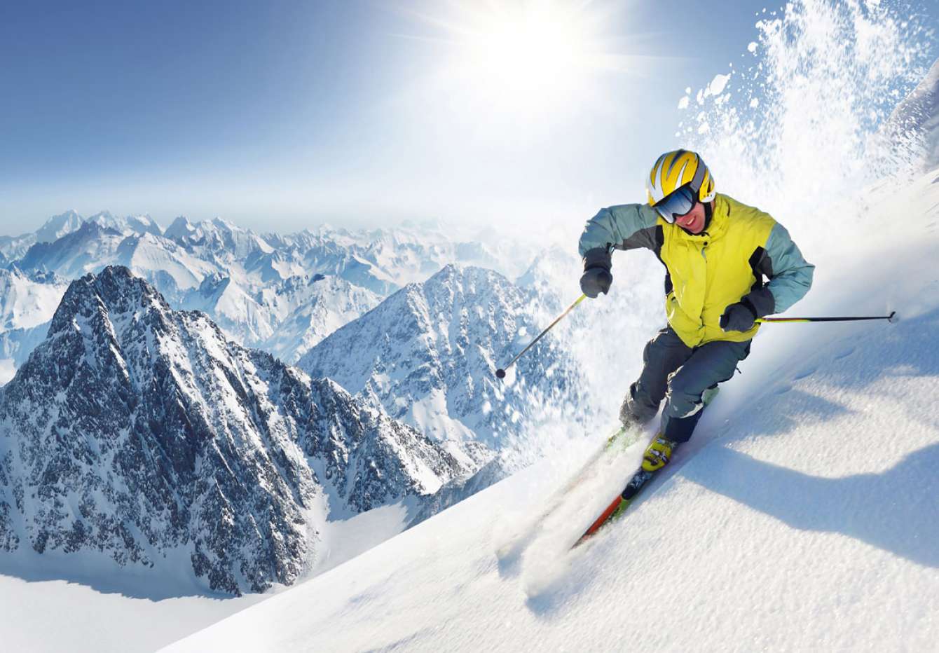 Lyžování v Bulharsku Letecky